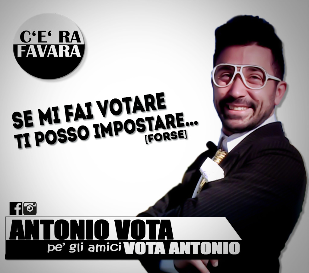 ANTONIO VOTA ANGELO JAY ELEZIONI POLITICHE